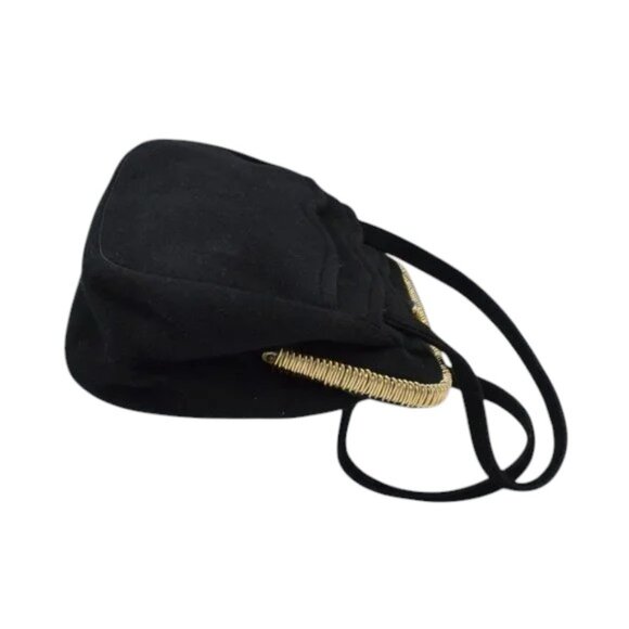 MCM Vintage Hattie Carnegie Textile Fabric Purse Bag Satchel - Picture 2 of 9